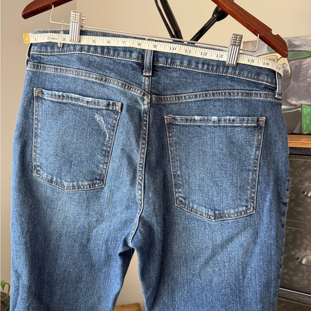 Old Navy - Sz 12P- Slouchy Distressed Denim | Boyfriend Style |‎ Casual Cool - Picture 7 of 11